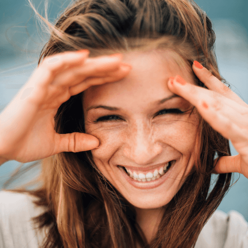 dentist-red-bank young woman smiling